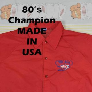 チャンピオン(Champion)のチャンピオン 80s コーチジャケット 13712ｃ USA製 青タグ 90(ナイロンジャケット)