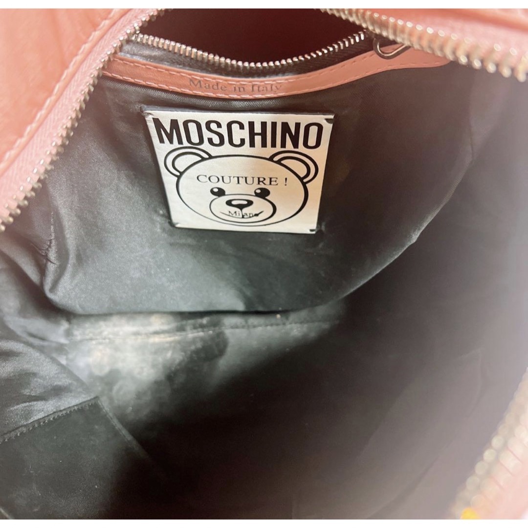 MOSCHINO(モスキーノ)のモスキーノ リュック MOSCHINO ピンク くま かわいい レディースのバッグ(リュック/バックパック)の商品写真