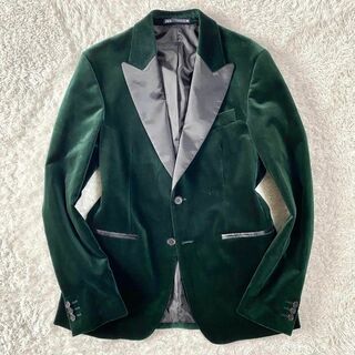 ザラ テーラードジャケット(メンズ)（グリーン・カーキ/緑色系）の通販 ...
