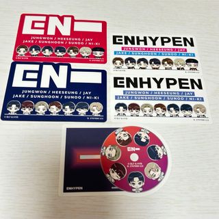 enhypen モバイルステッカー5種類セット(K-POP/アジア)