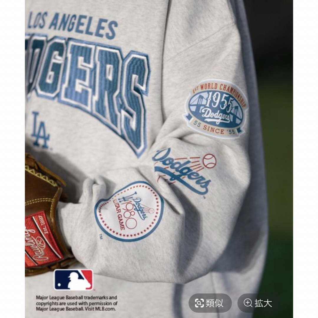 LEPSIM(レプシィム)のMLB クルーネックスウェット レディースのトップス(トレーナー/スウェット)の商品写真