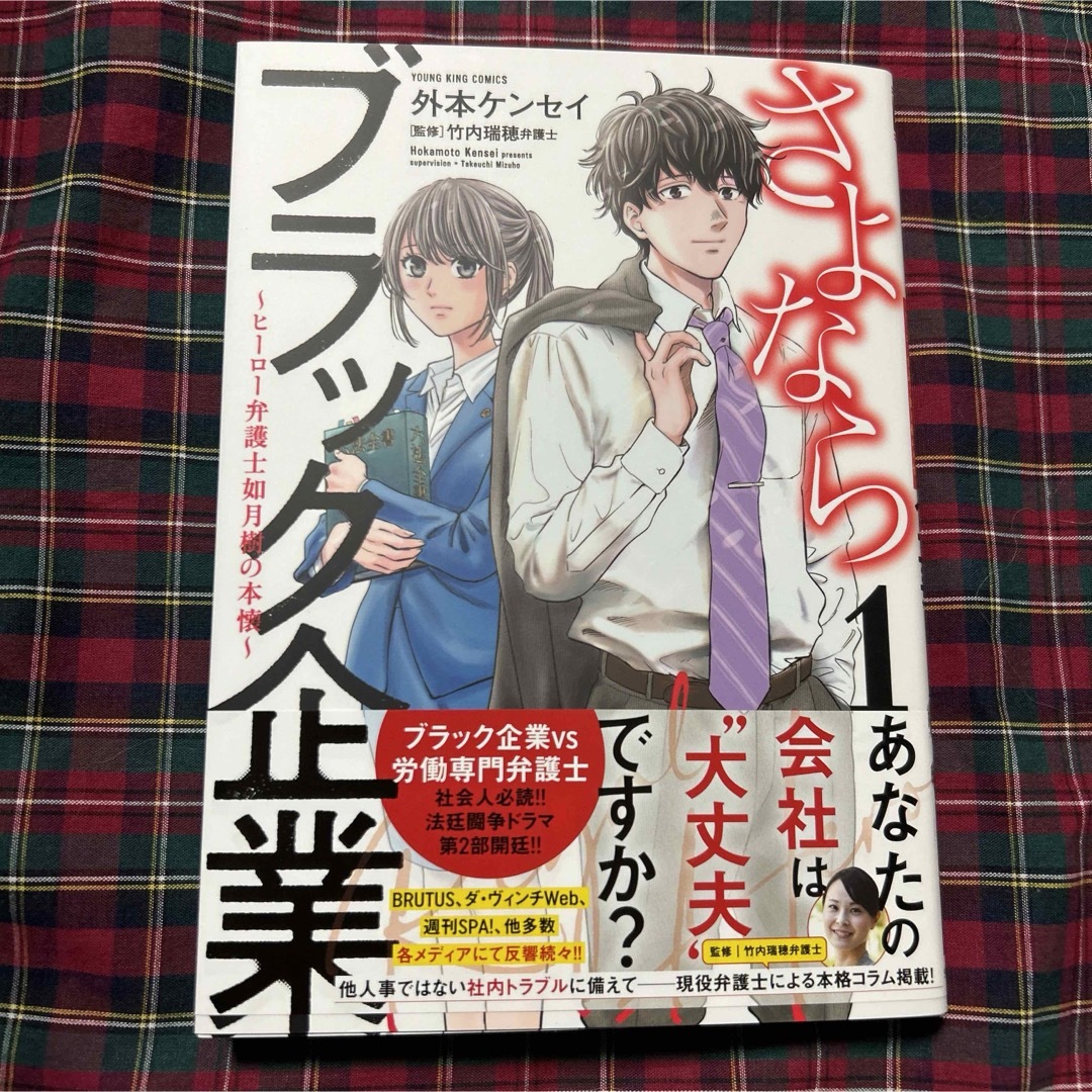 さよならブラック企業　～ヒーロー弁護士　如月樹の本懐～ エンタメ/ホビーの漫画(青年漫画)の商品写真