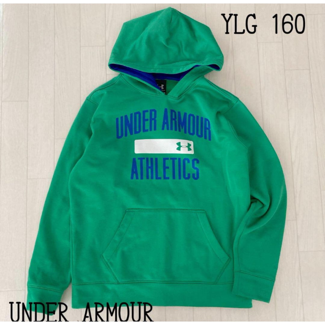 UNDER ARMOUR(アンダーアーマー)のアンダーアーマー　UNDER ARMOUR パーカー　スウェット　160 キッズ/ベビー/マタニティのキッズ服女の子用(90cm~)(Tシャツ/カットソー)の商品写真