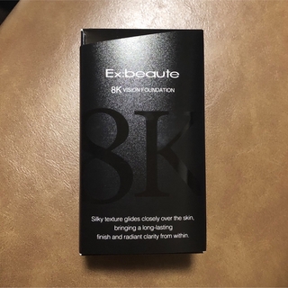 Ex:beaute - エクスボーテ 8K ビジョンファンデーション リアル ブライトカラー 20g