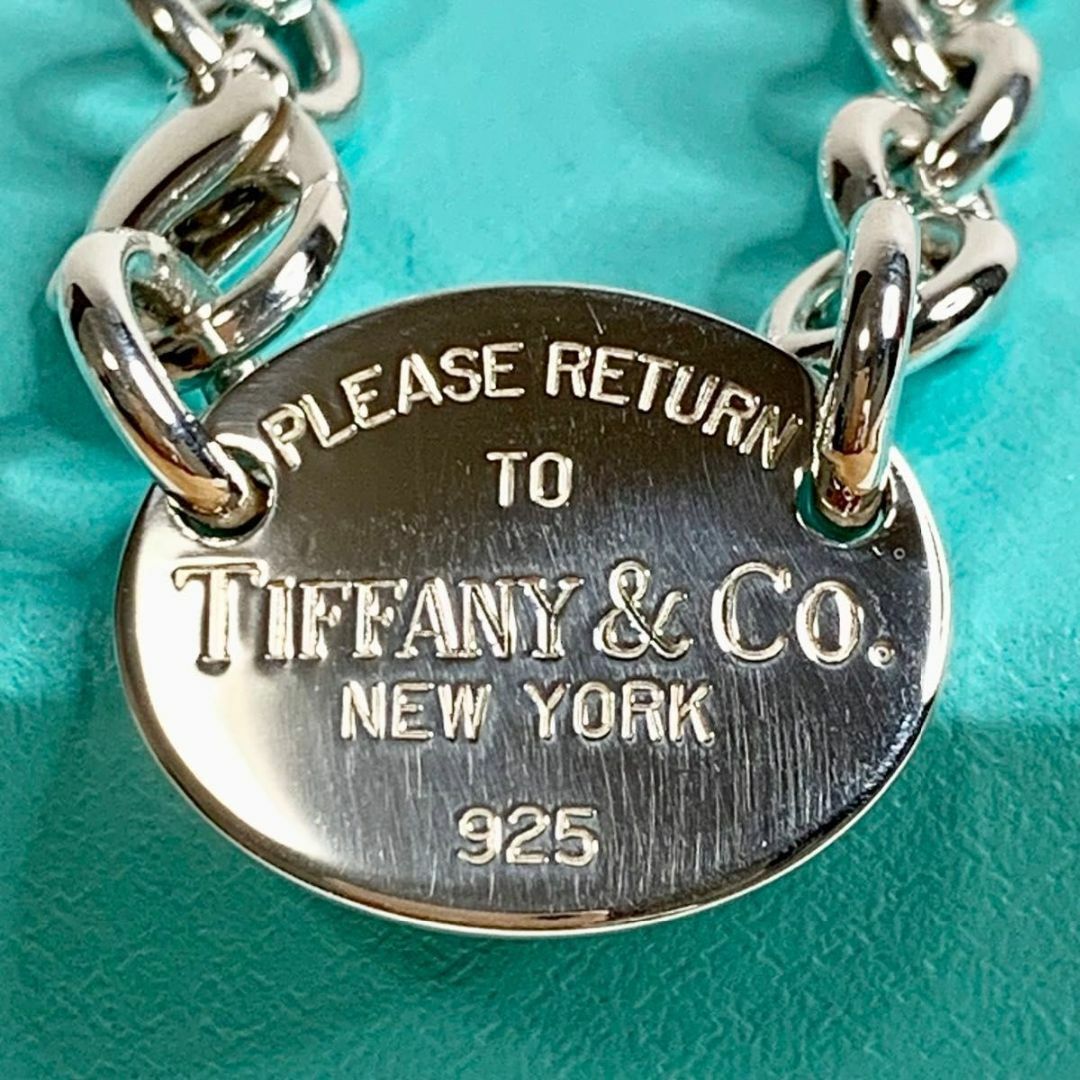 Tiffany & Co.(ティファニー)の新品仕上げ TIFFANY&Co. リターントゥ ロゴプレート チョーカー y4 レディースのアクセサリー(ネックレス)の商品写真