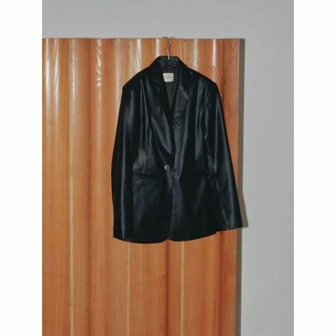 TODAYFUL(トゥデイフル)の【新品】TODAYFUL Ecoleather Tailored Jacket レディースのジャケット/アウター(テーラードジャケット)の商品写真