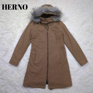 HERNO - ヘルノ イタリア製 カシミヤブレンド コート ベージュ Herno ...