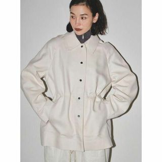 美品　SACAI　サカイ　ボンバージャケット　ブルゾン　ホワイト　フリル