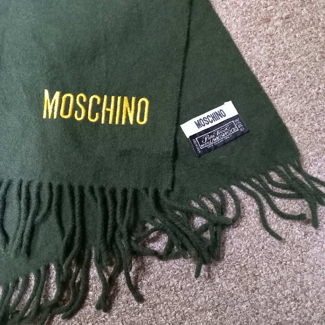 MOSCHINO(モスキーノ)のモスキーノ　マフラー レディースのファッション小物(マフラー/ショール)の商品写真
