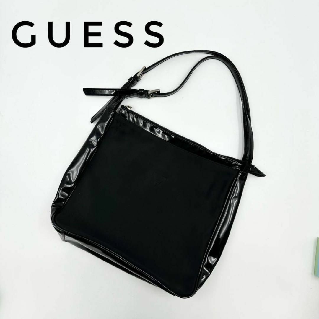 ✴新品未使用✴GUESS ゲス　ナイロン　ショルダーバッグ　ブラック