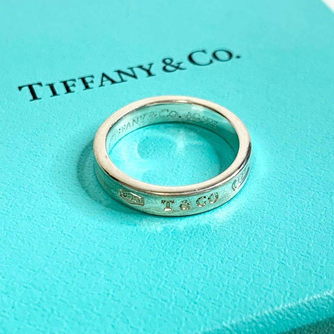 Tiffany & Co.(ティファニー)のTIFFANY&Co. ティファニー ナローリング 1837 約11号bd4 レディースのアクセサリー(リング(指輪))の商品写真