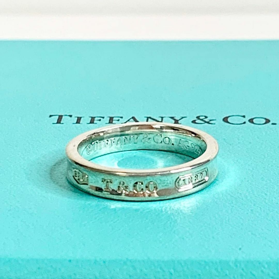 Tiffany & Co.(ティファニー)のTIFFANY&Co. ティファニー ナローリング 1837 約11号bd4 レディースのアクセサリー(リング(指輪))の商品写真