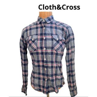 ハグオーワー(Hug O War)のCloth&Cross（クロス&クロス）チェック　コットンシャツ　シワ加工(シャツ/ブラウス(長袖/七分))