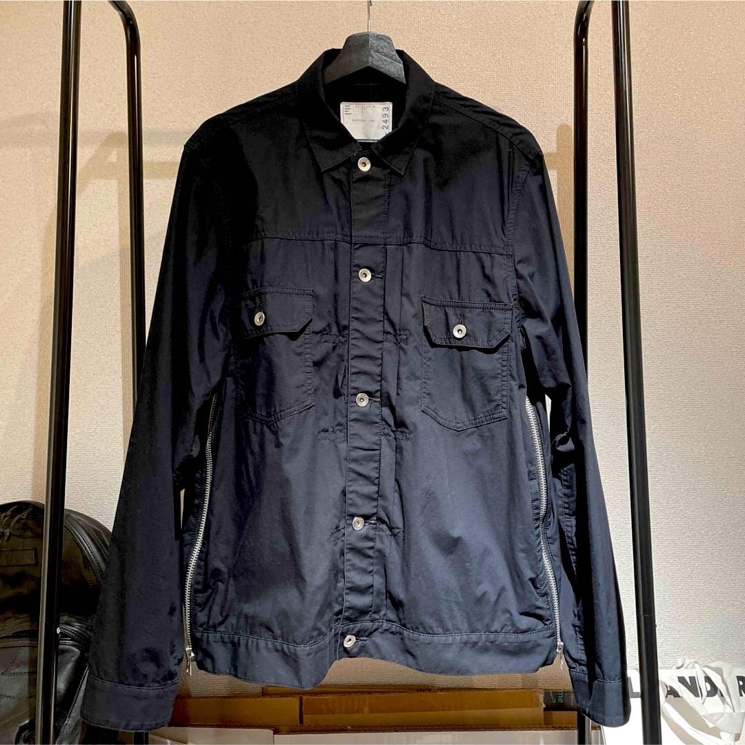 sacai Cotton Poplin Blouson ジャケット 3 sacai Cotton Poplin Blouson ジャケット 3