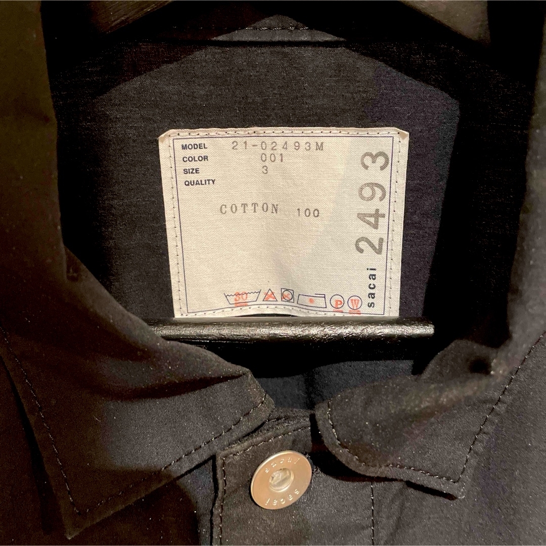 sacai Cotton Poplin Blouson ジャケット 3 sacai Cotton Poplin Blouson ジャケット 3