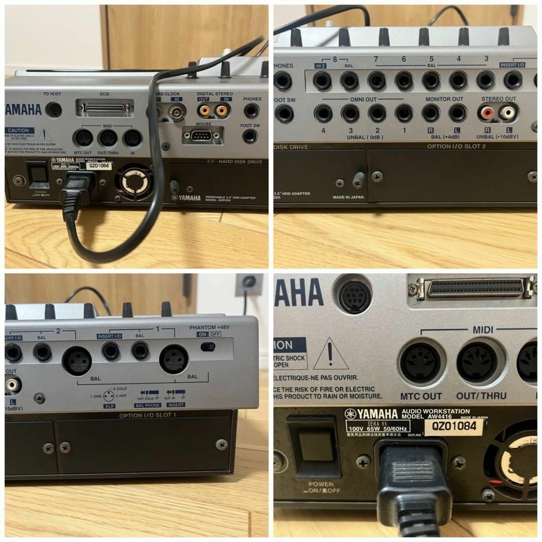 YAMAHA AW4416 MTR 説明書付き 送料無料 ヤマハ 楽器のレコーディング/PA機器(ミキサー)の商品写真