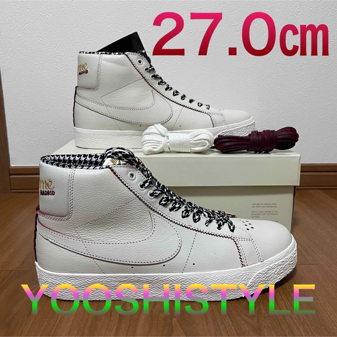 NIKE(ナイキ)のNike SB Blazer Mid 27.0㎝ メンズの靴/シューズ(スニーカー)の商品写真