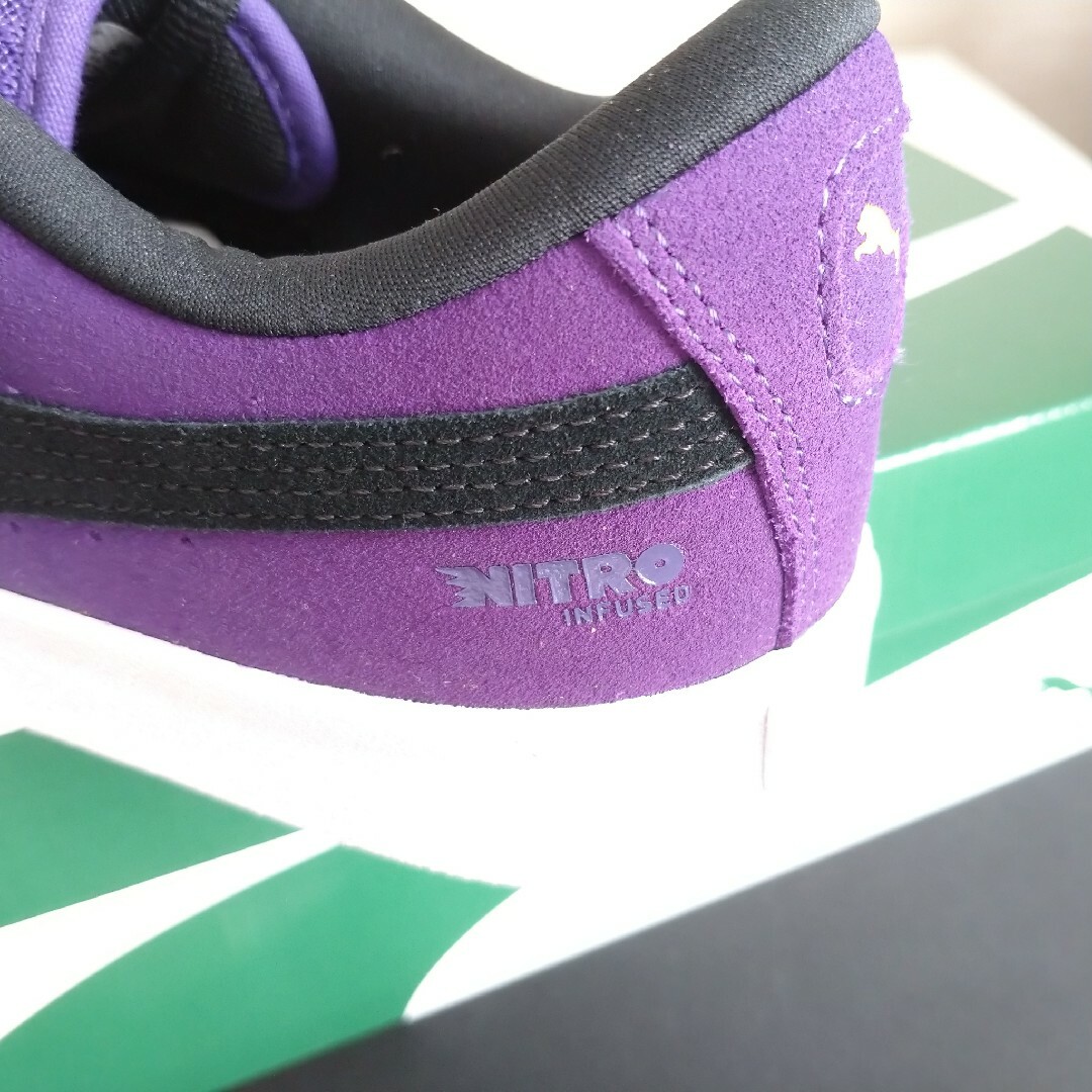 PUMA(プーマ)の27 紫 386082 プーマ ユニセックス スウェード スケート ニトロ メンズの靴/シューズ(スニーカー)の商品写真