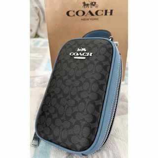 コーチ(COACH)のCOACH エヴァ フォーン クロスボディ お財布ショルダー スマホショルダー(ショルダーバッグ)