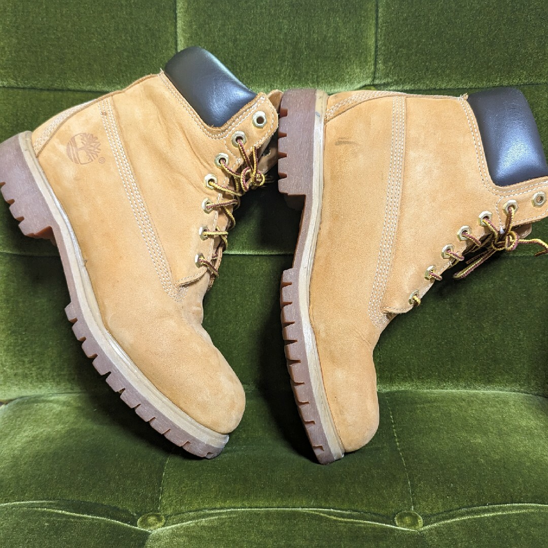 Timberland(ティンバーランド)のtimberland ティンバーランド　イエローブーツ メンズの靴/シューズ(ブーツ)の商品写真