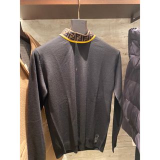 フェンディ(FENDI)のFENDI フェンディ FZZ411 A4GC ハイネック長袖ニット 48(ニット/セーター)