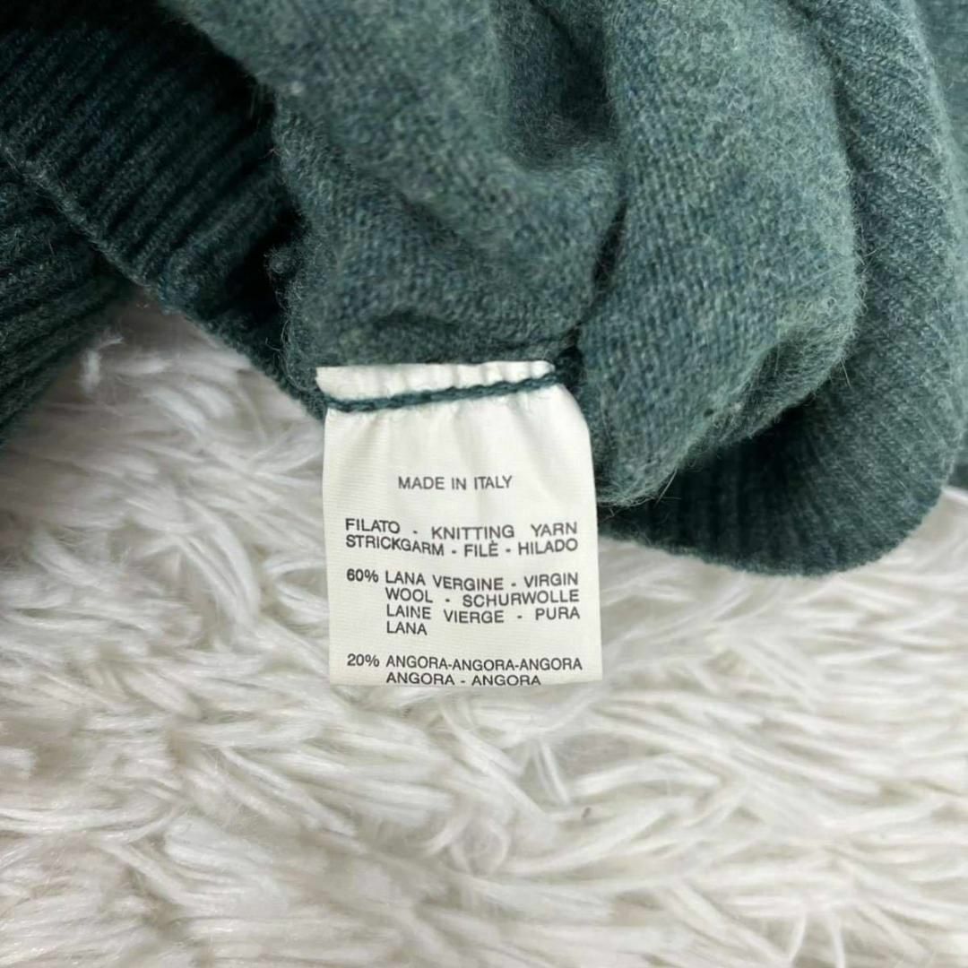 ☆美品☆Max Mara ニット セーター タートルネック 緑 グリーン 長袖