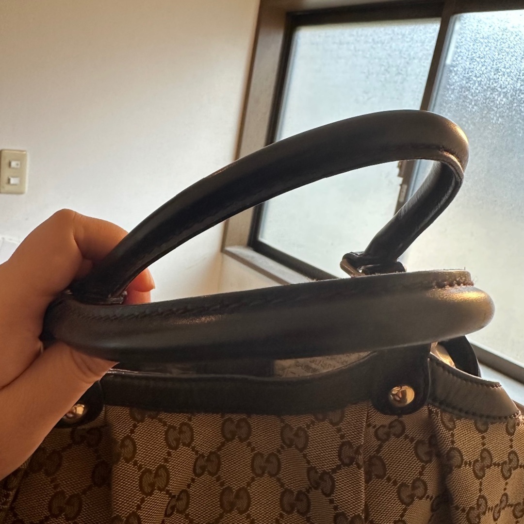 Gucci(グッチ)のGUCCI GGキャンバス グッチスーキートートバッグ レディースのバッグ(ショルダーバッグ)の商品写真