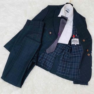 ジョンハーディブラックフォーマルダブルスーツ L～XLサイズ 礼服冠婚