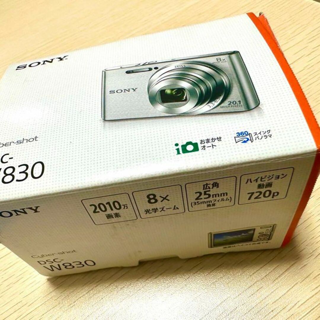 C40yber-shot DSC-W830  スマホ/家電/カメラのカメラ(コンパクトデジタルカメラ)の商品写真