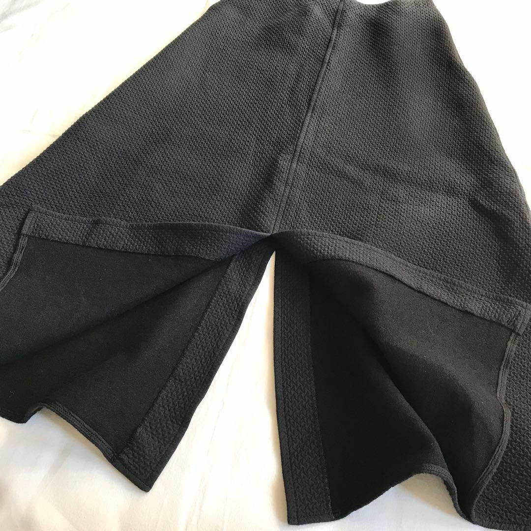 DRESSTERIOR(ドレステリア)のドレステリア　ロングスカート　フレア　センタースリット　黒　ブラック　38  M レディースのスカート(ロングスカート)の商品写真
