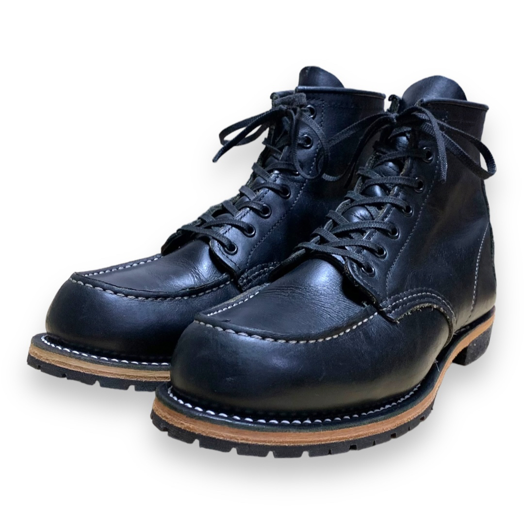 REDWING(レッドウィング)の9015良品7.5D／08年レッドウィング黒ベックマンブラックフェザーストーン メンズの靴/シューズ(ブーツ)の商品写真