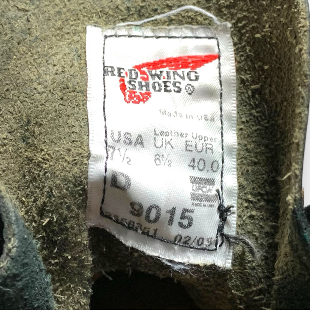 REDWING - 9015良品7.5D/08年レッドウィング黒ベックマン REDWING - 9015良品7.5D/08年レッドウィング黒ベックマン