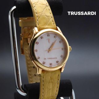 トラサルディ(Trussardi)のTRUSSARDI 腕時計 素敵なシェル文字盤 12P(腕時計)