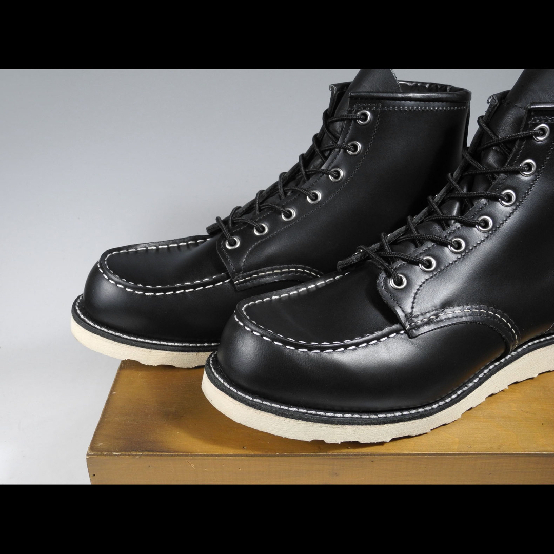 REDWING(レッドウィング)のプリント犬タグ8179セッター8130 9870復刻四角犬タグ旧犬BEAMS メンズの靴/シューズ(ブーツ)の商品写真