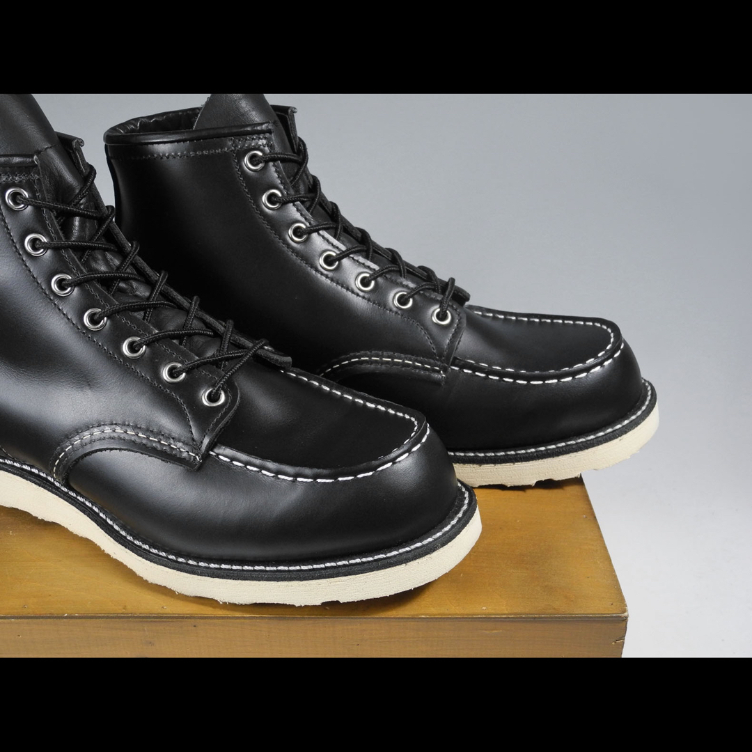 REDWING(レッドウィング)のプリント犬タグ8179セッター8130 9870復刻四角犬タグ旧犬BEAMS メンズの靴/シューズ(ブーツ)の商品写真