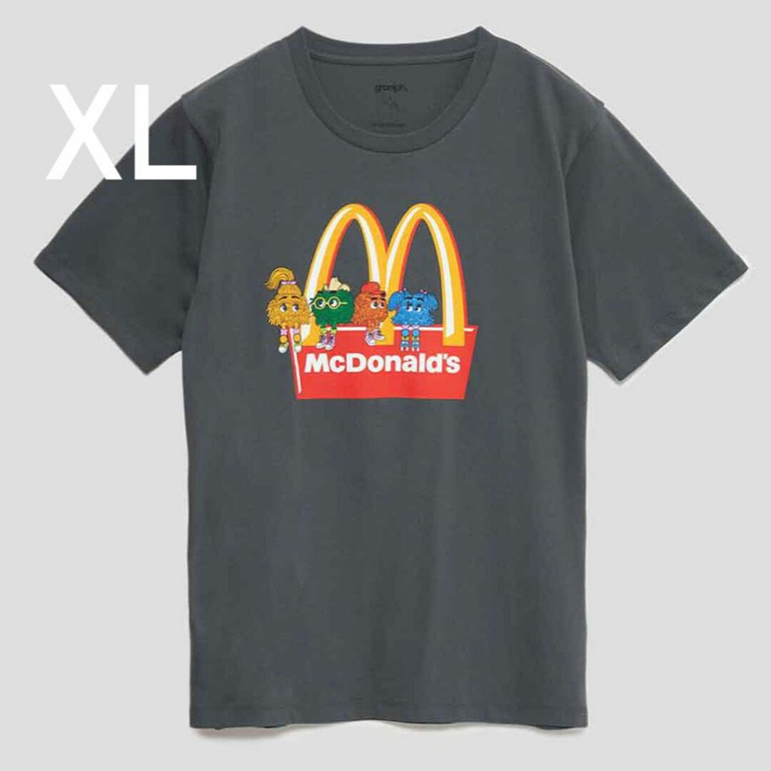 Design Tshirts Store graniph(グラニフ)のXLサイズ　マクドナルド　「フライキッズ」Tシャツ　グラニフ エンタメ/ホビーのエンタメ その他(その他)の商品写真