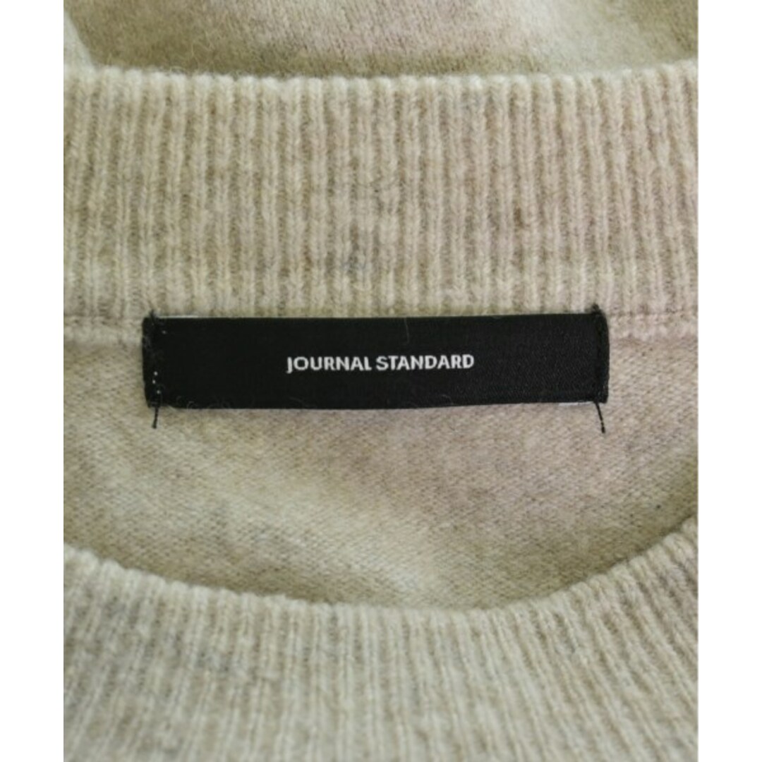 JOURNAL STANDARD(ジャーナルスタンダード)のJOURNAL STANDARD ニット・セーター F ベージュ 【古着】【中古】 レディースのトップス(ニット/セーター)の商品写真