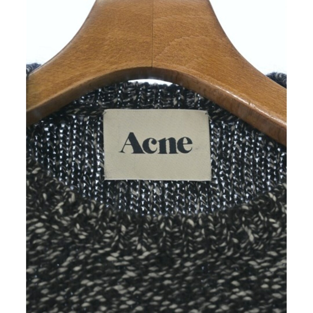 ACNE(アクネ)のAcne アクネ ニット・セーター S 黒x白(ミックス) 【古着】【中古】 レディースのトップス(ニット/セーター)の商品写真