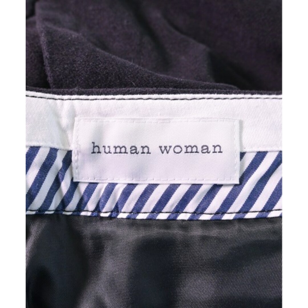HUMAN WOMAN(ヒューマンウーマン)のHUMAN WOMAN ヒューマン　ウーマン パンツ（その他） LL 黒 【古着】【中古】 レディースのパンツ(その他)の商品写真
