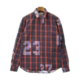 アクネストゥディオズ(Acne Studios)のAcne Studios カジュアルシャツ 48(L位) 赤x紺等(チェック) 【古着】【中古】(シャツ)