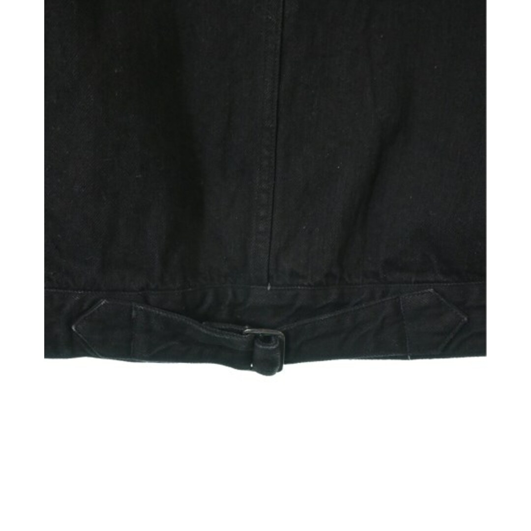COMOLI(コモリ)のCOMOLI コモリ デニムジャケット 2(M位) 黒 【古着】【中古】 メンズのジャケット/アウター(Gジャン/デニムジャケット)の商品写真