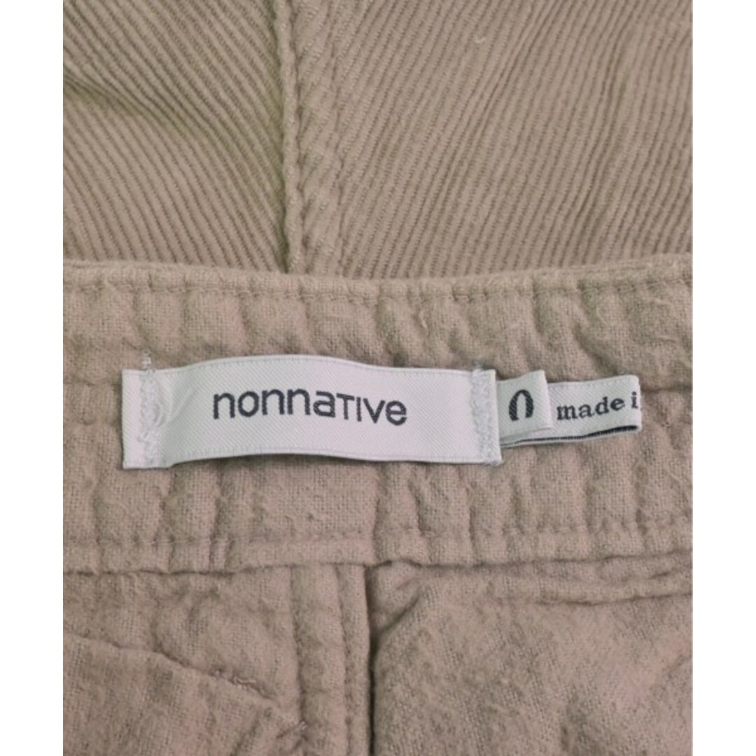 nonnative(ノンネイティブ)のnonnative ノンネイティヴ チノパン 0(XS位) ベージュ 【古着】【中古】 メンズのパンツ(チノパン)の商品写真