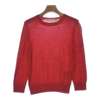 tricot COMME des GARCONS バックファスナー セーター赤