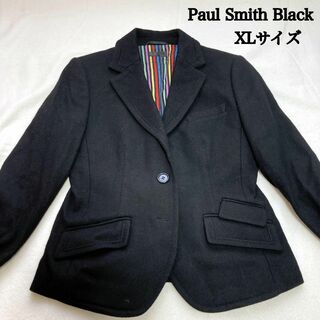 【美品】Paul Smith BLACK テーラードジャケット 大きいサイズ42