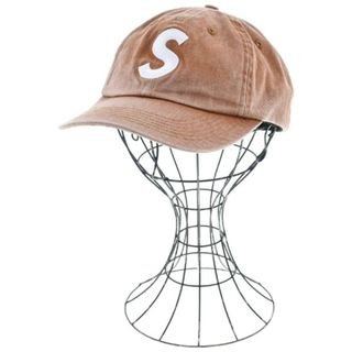 シュプリーム(Supreme)のSupreme シュプリーム キャップ - 茶系 【古着】【中古】(キャップ)