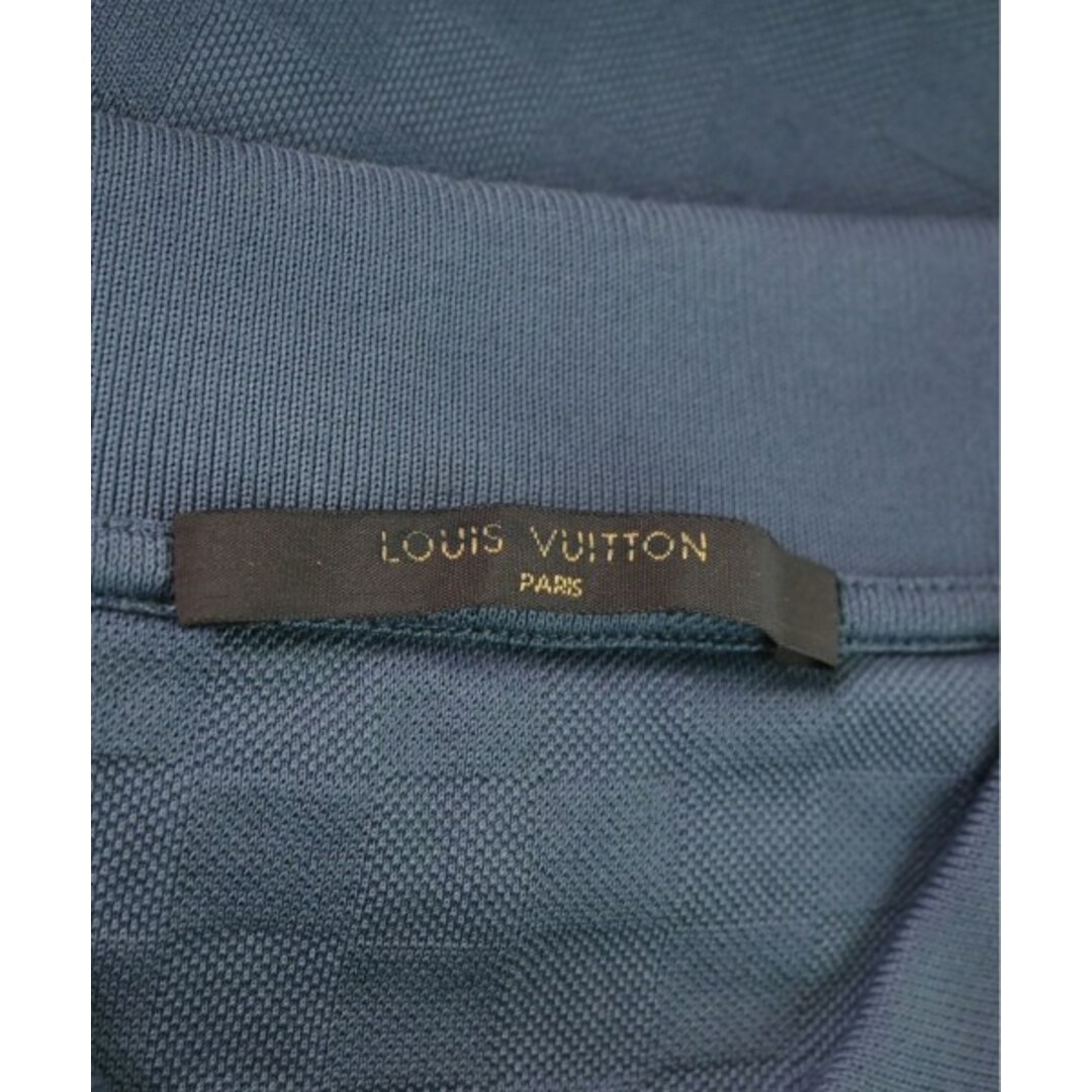 LOUIS VUITTON(ルイヴィトン)のLOUIS VUITTON ルイヴィトン ポロシャツ XL ブルーグレー 【古着】【中古】 メンズのトップス(ポロシャツ)の商品写真