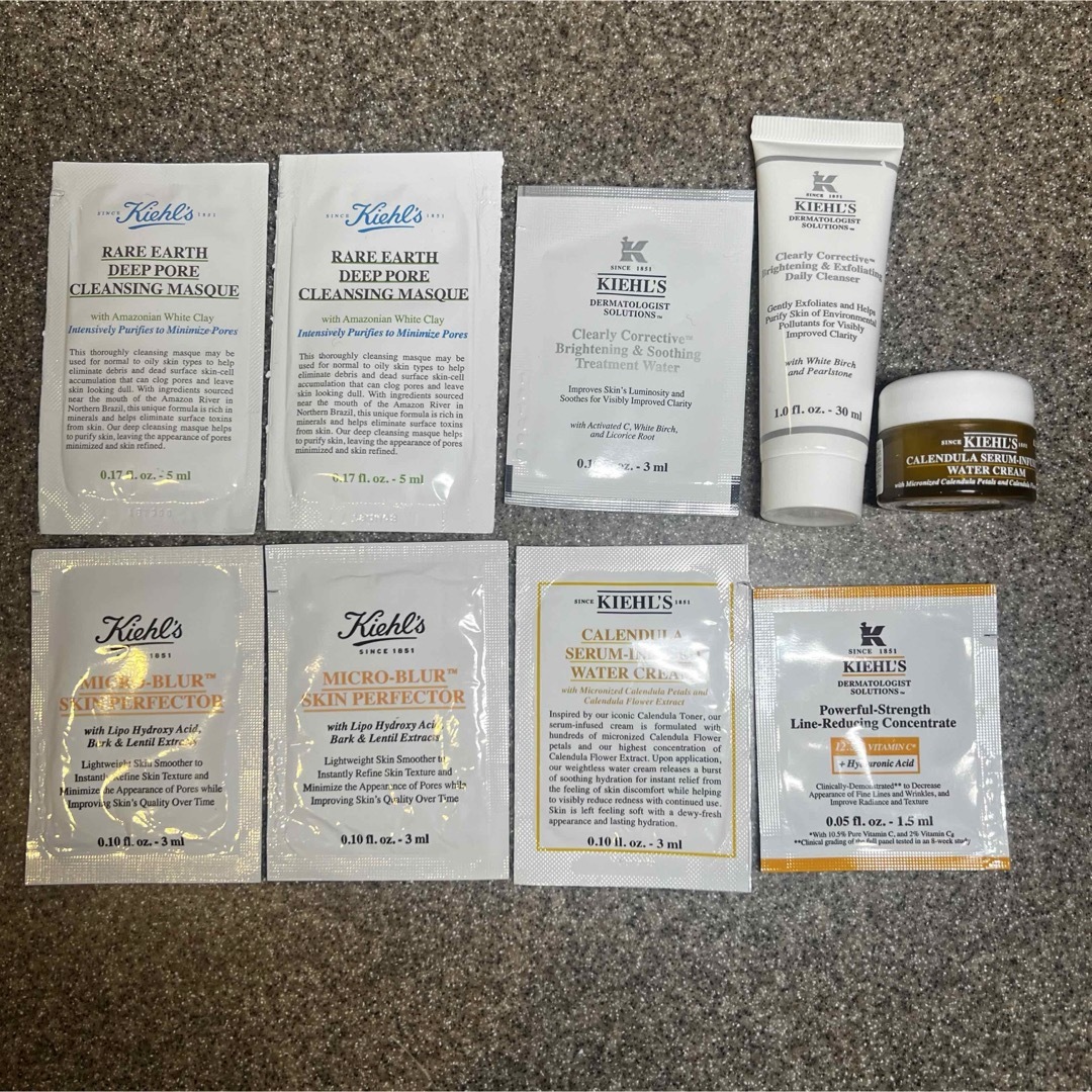 Kiehl's(キールズ)のキールズ　サンプル9点セット コスメ/美容のキット/セット(サンプル/トライアルキット)の商品写真