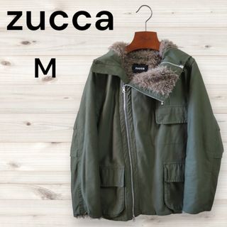 ズッカ(ZUCCa)のZUCCa ライダース ジャケット カーキ レディース M(ライダースジャケット)