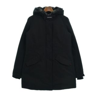 ウールリッチ(WOOLRICH)のWOOLRICH ウールリッチ ダウンジャケット/ダウンベスト S 黒 【古着】【中古】(ダウンジャケット)