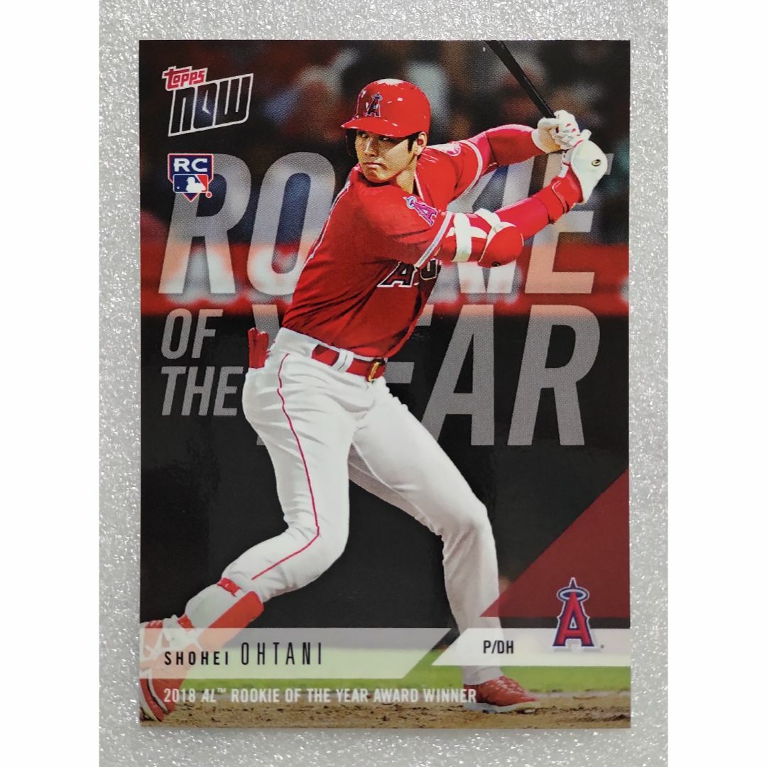 貴重】大谷翔平 Topps now AW-1 最優秀新人賞 Rookie 貴重】大谷翔平 Topps now AW-1 最優秀新人賞 Rookie